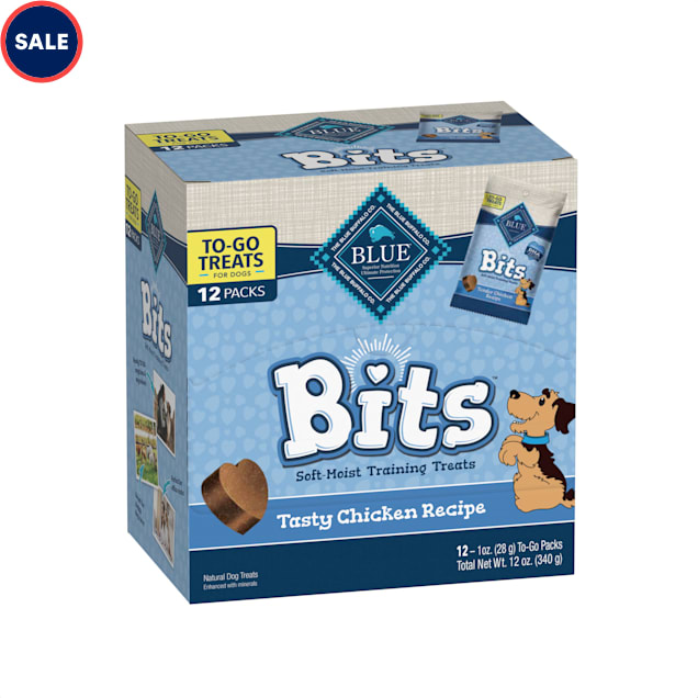 Blue Buffalo Blue Bits Natural Soft Moist TO GO Chicken Recipe