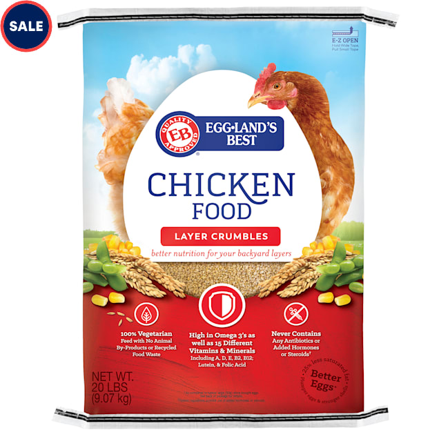 Eggland's Best 17% Layer Crumbles for Chickens, 20 lbs. - Carousel image #1