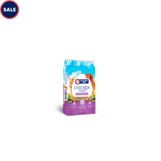 Eggland's Best 17% Layer Mini Pellets for Chickens, 40 lbs. - Carousel image #1