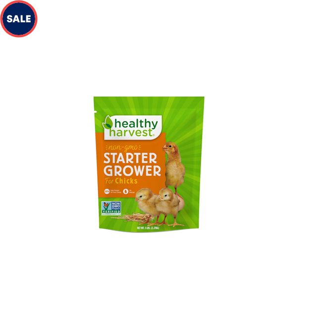 Healthy Harvest 19% Non-GMO Chick Starter-Grower, 5 lbs. - Carousel image #1