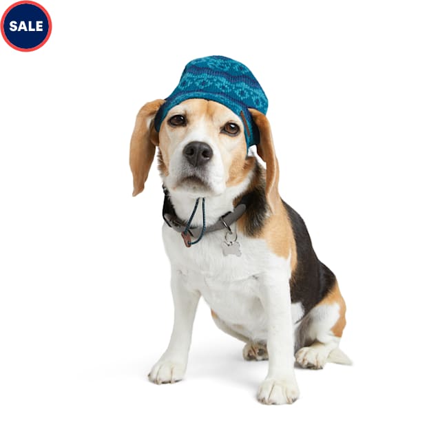 Reddy Navy Fairisle Dog Hat, XSmall/Small Petco