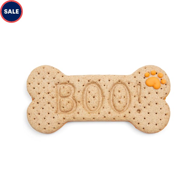 Bootique Halloween Boo Dog Cookie, 4.06 oz - Carousel image #1