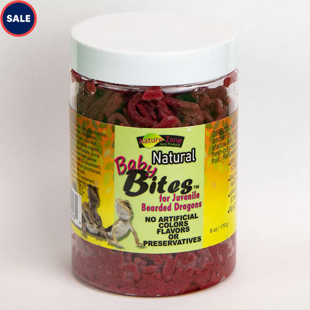 Nature Zone Natural Bites Natural Bearded Dragon Baby Bites, 6 oz. - Carousel image #1