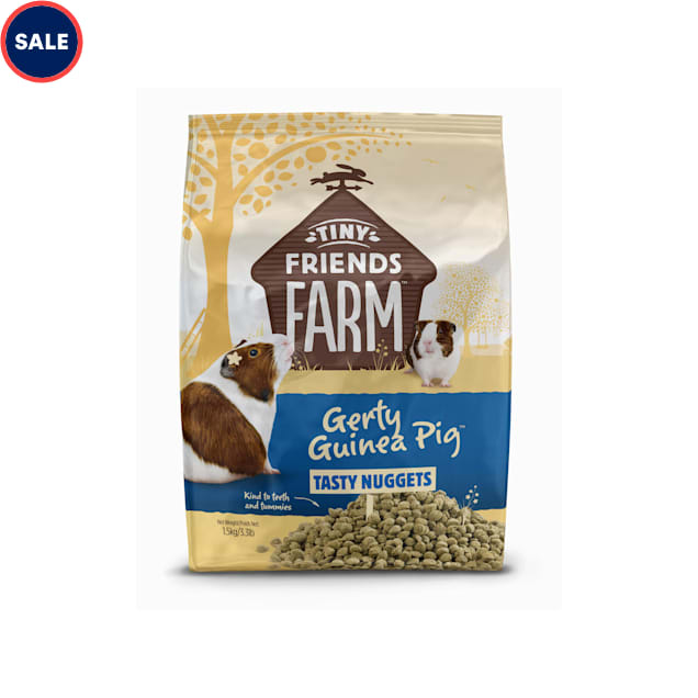 Tiny Friends Farm Guinea Pig Gerty Tasty Nuggets, 3.3 lbs. - Carousel image #1