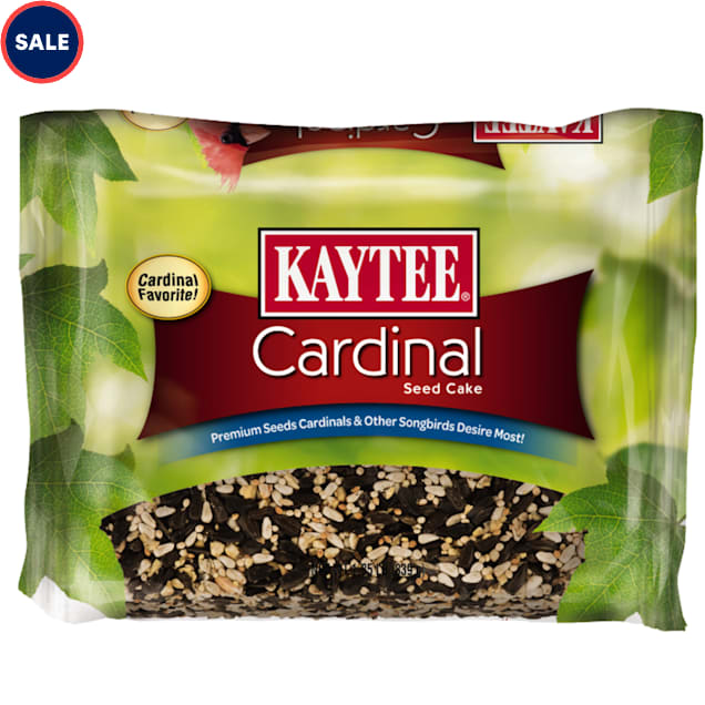 Kaytee Cardinal Wild Bird Seed Cake, 1.85 lbs. - Carousel image #1