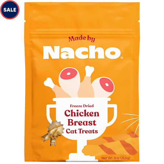 Made by Nacho Freeze-Dried Chicken Breast Cat Treat, .9 oz. - Carousel image #1