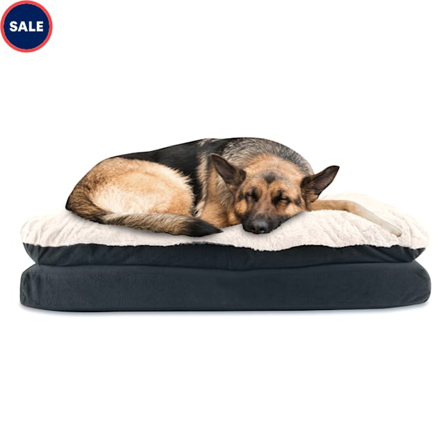 Canine Creations Blue Rectangle Dog Bed 40