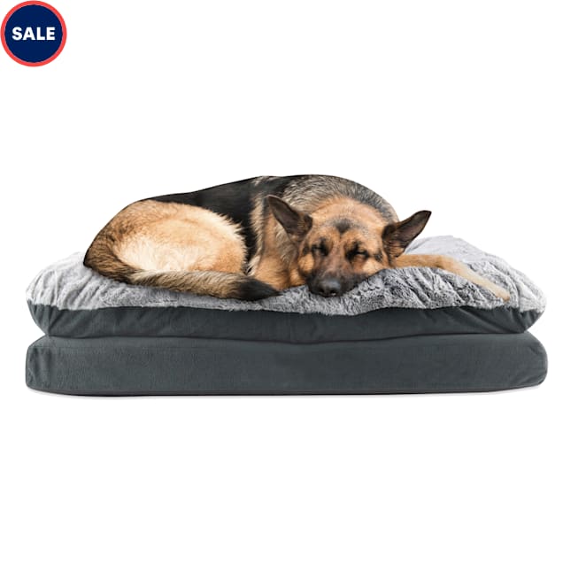 Canine Creations Charcoal Rectangle Dog Bed 40