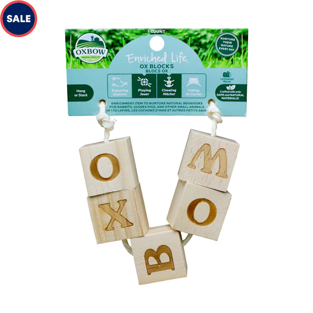 Oxbow Enriched Life Ox Blocks Toy - Carousel image #1