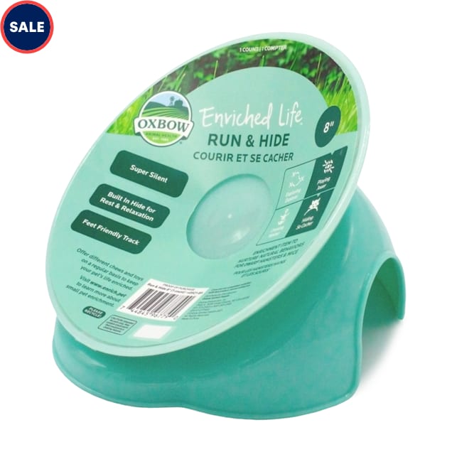 Oxbow Enriched Life Run & Hide Saucer Toy, Small - Carousel image #1