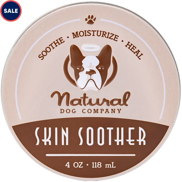 Natural Dog Company Skin Soother Balm Tin for Dogs, 4 oz. - Carousel image #1