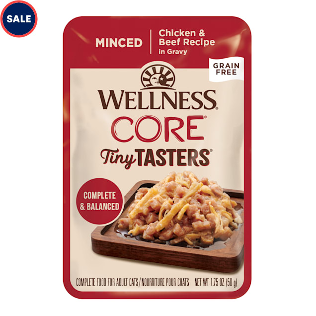 Wellness minced on sale cat food