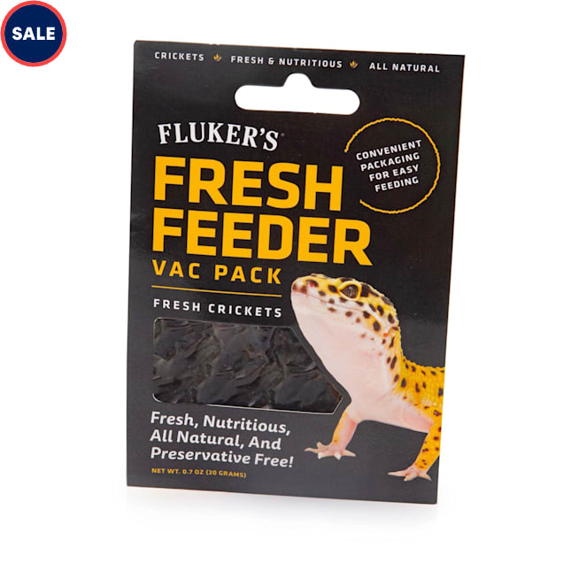 Fluker s Fresh Feeder Vac Pack Crickets 0.7 oz. Petco