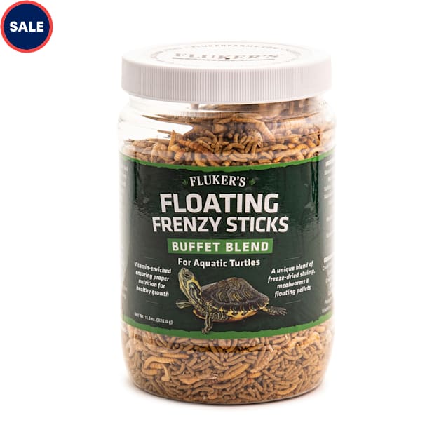 Fluker's Buffet Blend Floating Frenzy Sticks for Aquatic Turtles, 11.5 oz. - Carousel image #1