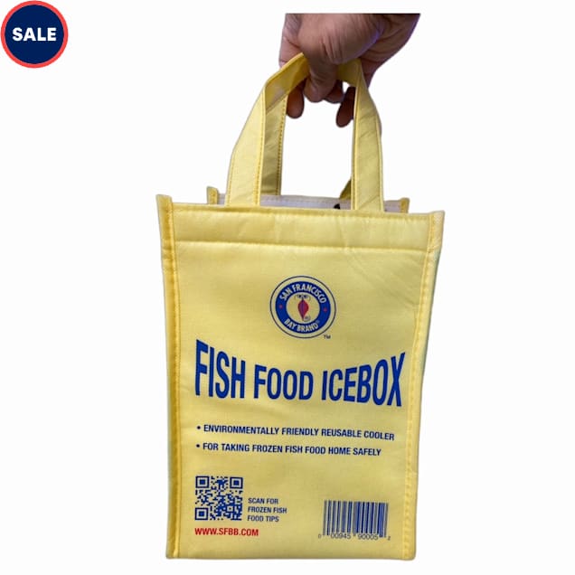 San Francisco Bay Brand Frozen Fish Food Ice Bag, Medium - Carousel image #1