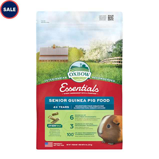 Oxbow Essentials Senior Guinea Pig Food, 4 lbs. - Carousel image #1