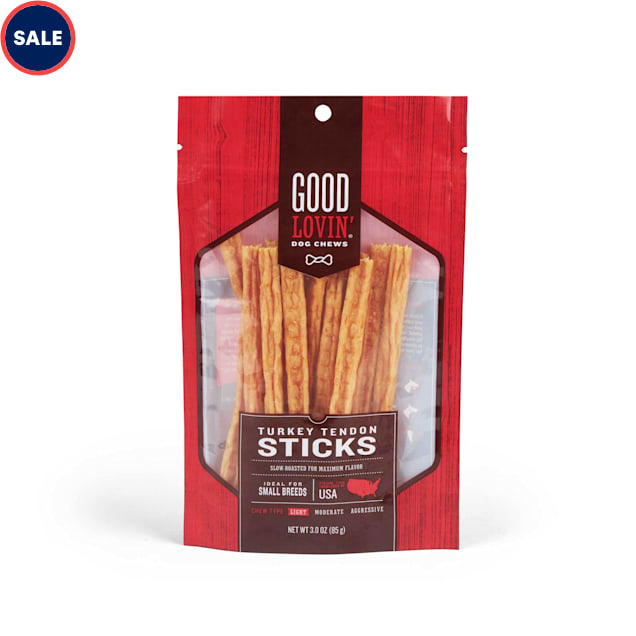 Good Lovin' Turkey Tendon Stick for Dogs, 3 oz. Petco