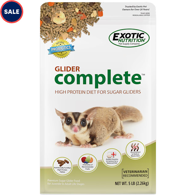 Exotic Nutrition Glider Complete Sugar Glider Food, 5 lbs. - Carousel image #1