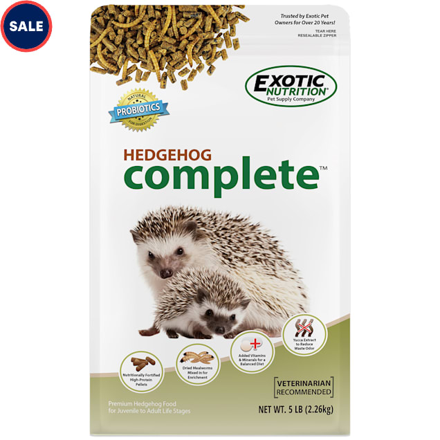 Exotic Nutrition Hedgehog Complete Hedgehog Food, 5 lbs. - Carousel image #1