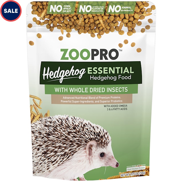 Exotic Nutrition ZooPro Hedgehog Essential Hedgehog Food, 1.75 lbs. - Carousel image #1