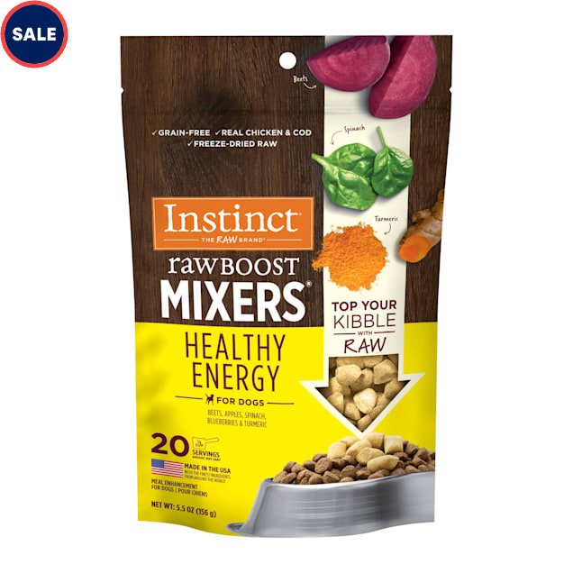 Instinct Raw Boost Mixers Grain Free Energy Topper 5.5 oz