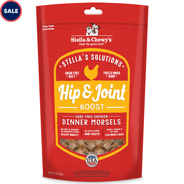 Stella & Chewy's Hip & Joint Boost Cage-Free Chicken Dinner Morsels Dry Dog Food, 13 oz. - Carousel image #1
