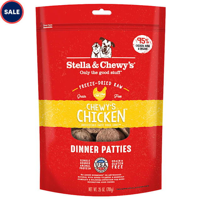 Stella Chewy s Freeze Dried Raw Dinner Patties High Protein