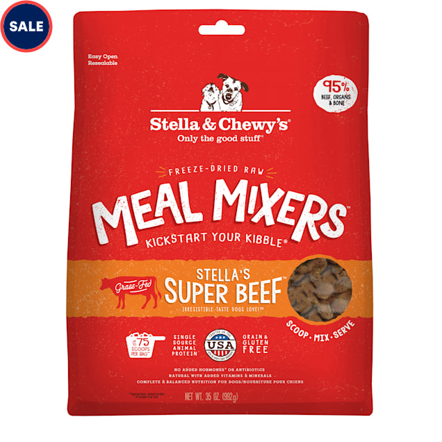 Stella Chewy s Freeze Dried Raw Super Beef Meal Mixer High