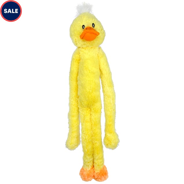 Multipet Jumbo Swinging Slevin Duck Plush Dog Toy, 3XLarge Petco