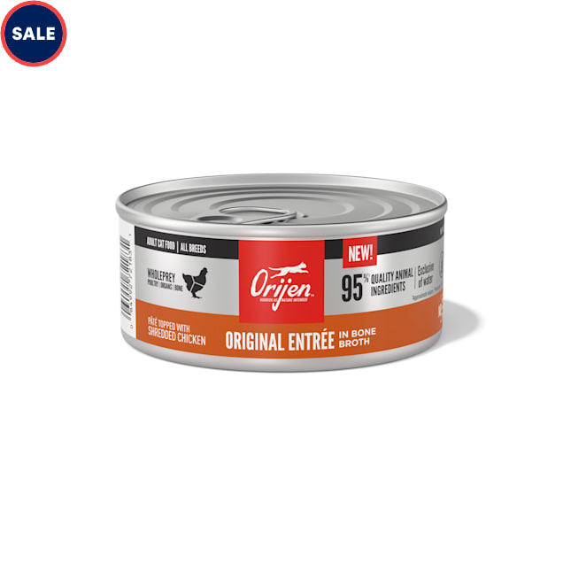 ORIJEN Original Entree in Bone Broth Wet Cat Food, 5.5 oz., Case of 12 - Carousel image #1