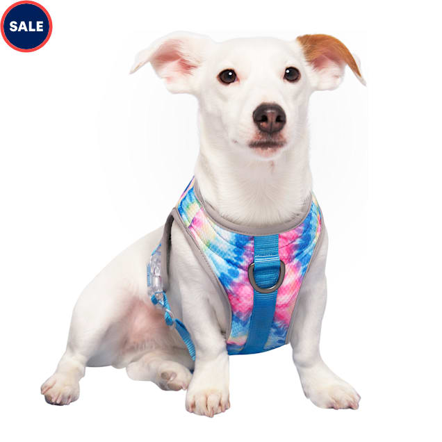 Canada Pooch Chill Seeker Cooling Tie Dye Dog Harness, XSmall Petco