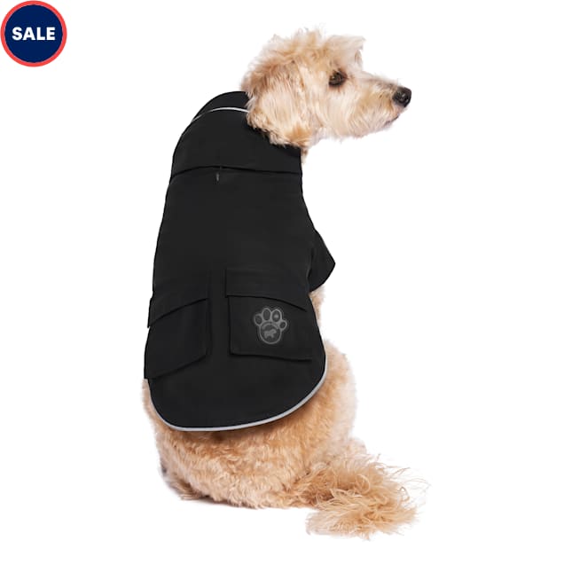 Canada Pooch Black Torrential Tracker Dog Raincoat X Small