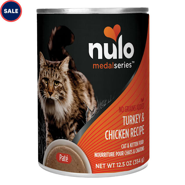 Nulo MedalSeries Grain Free Turkey Chicken Wet Cat Food 12.5 oz