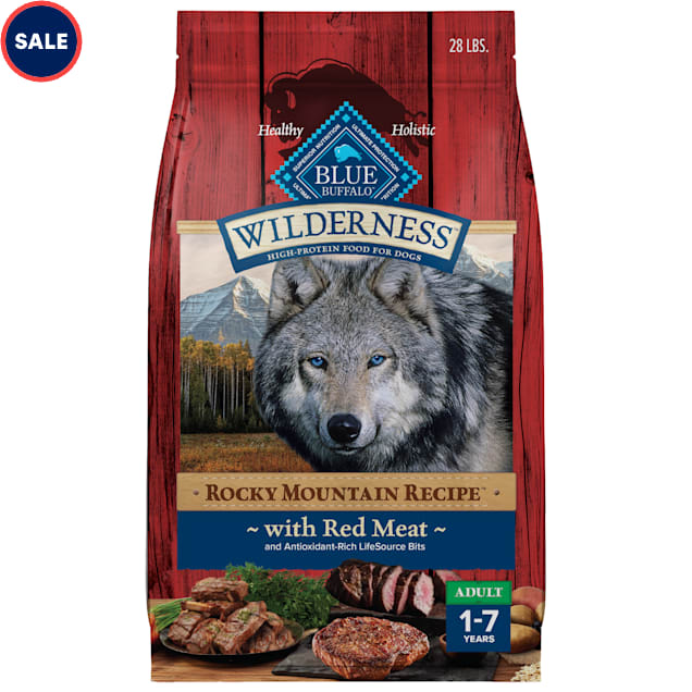 Blue Buffalo Blue Wilderness Red Meat with Grain Rocky Mountain