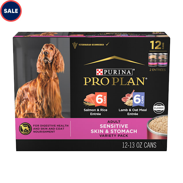 Purina Pro Plan Sensitive Skin and Stomach Wet Dog Food Variety