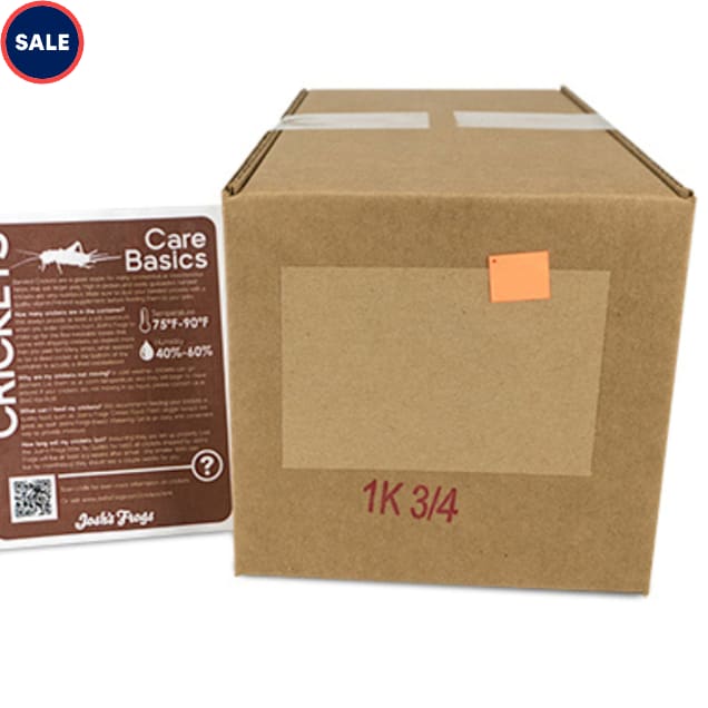 Banded Crickets 3/4", 1000 Count Petco