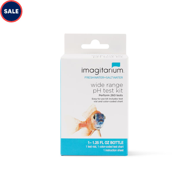 Imagitarium Aquarium pH Test Kit & ColorCoded Chart