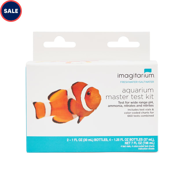 Imagitarium Aquarium Water Test Kit for pH & Ammonia Levels