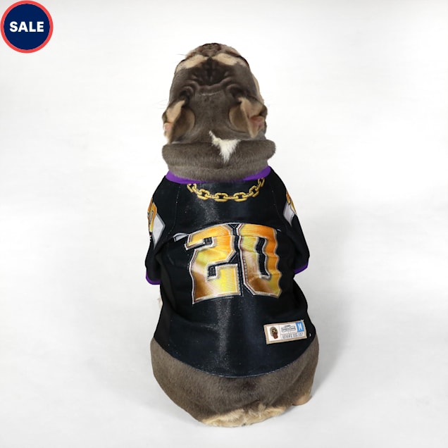 Snoop Doggie Doggs Black Off the Chain Deluxe Pet Jersey X Small