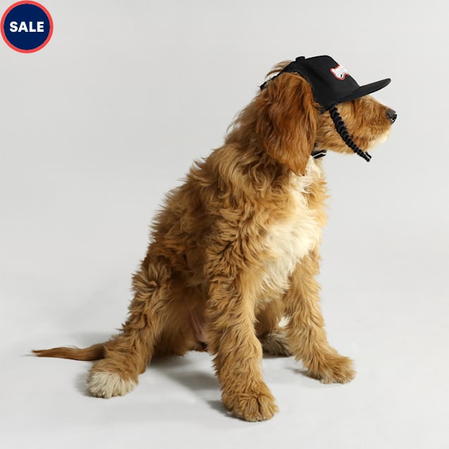 Snoop Doggie Doggs Black Classic Snoop Deluxe Pet Baseball Hat X