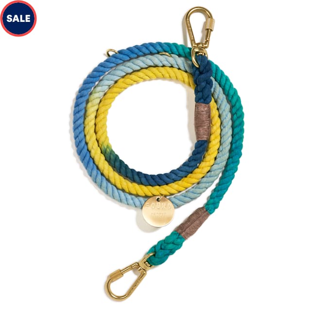 Found My Animal Azure Cotton Rope Dog Leash, 7 ft. Petco