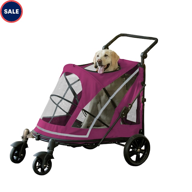 Pet Gear Purple NOZIP Expedition Pet Stroller Petco