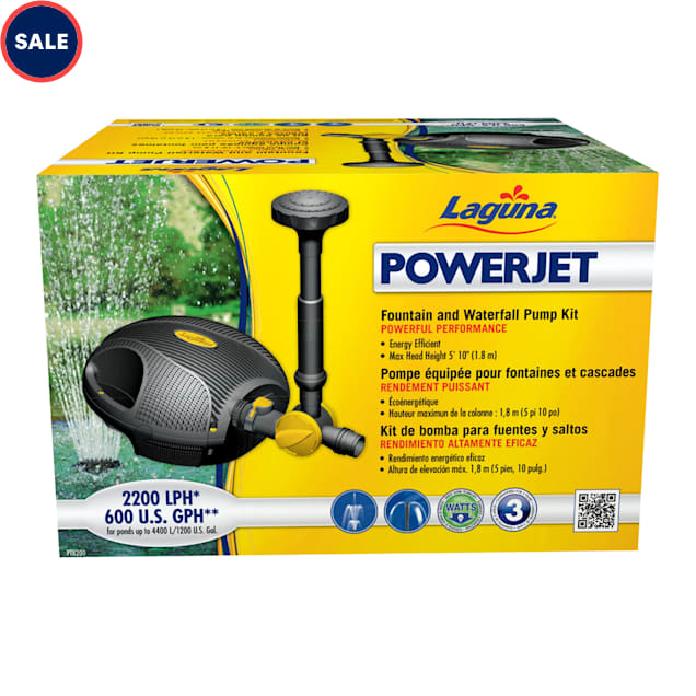 Laguna PowerJet 600/2200 Fountain Pump Kit - Carousel image #1