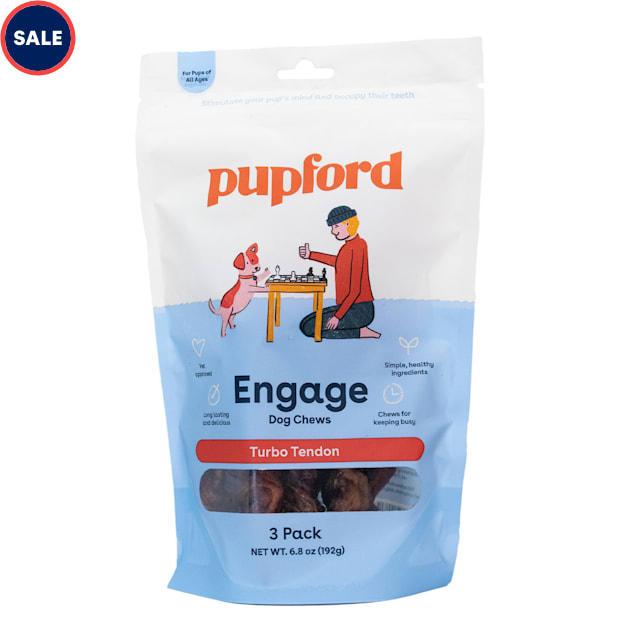 Tendon dog top chews