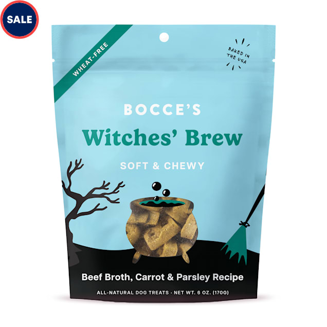 Bocce's Bakery Witch's Brew Soft & Chewy Dog Treats, 6 oz. - Carousel image #1