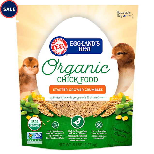 Eggland's Best Organic Starter Crumbles for Chicks, 5 lbs. - Carousel image #1
