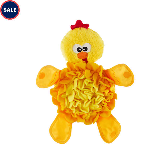 Outward Hound Nina Ottosson Snuffle Palz Chicken Interactive Plush Puzzle and Snuffle Mat Dog Toys, X-Large - Carousel image #1