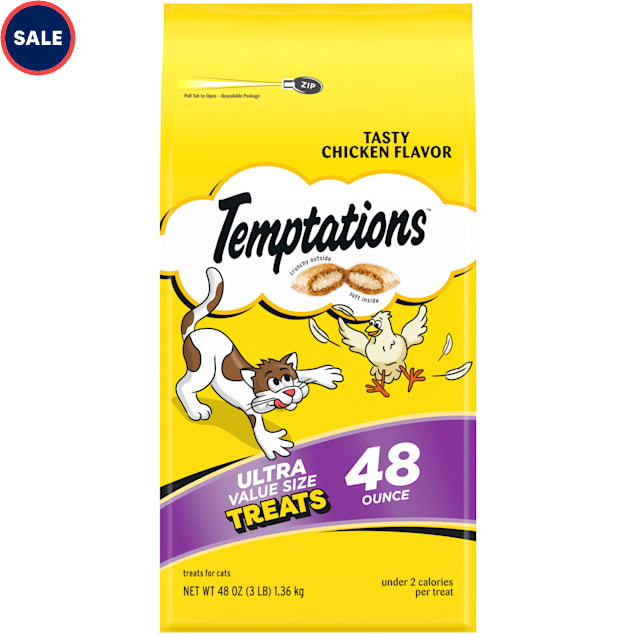 Temptations Classics Tasty Chicken Flavor Crunchy and Soft Cat