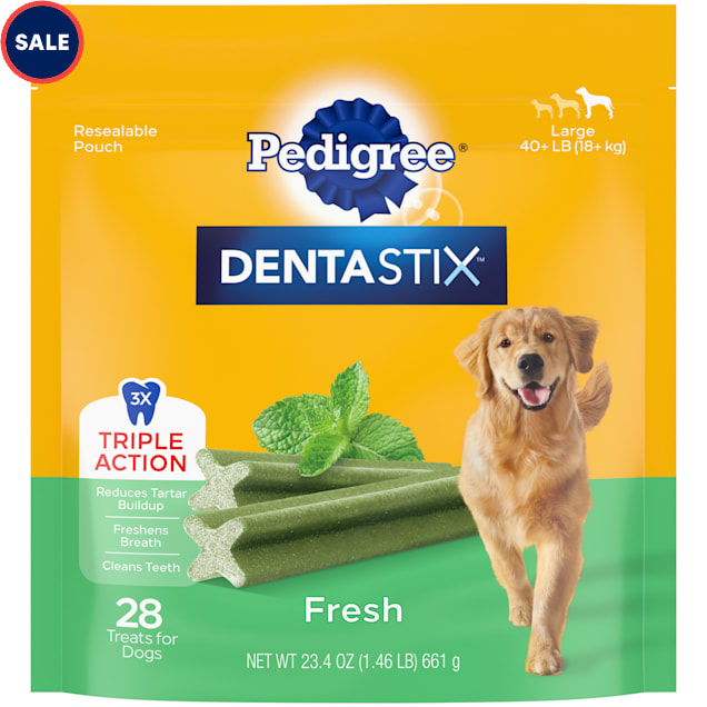 Pedigree Dentastix Fresh Dental Treats for Large Dogs