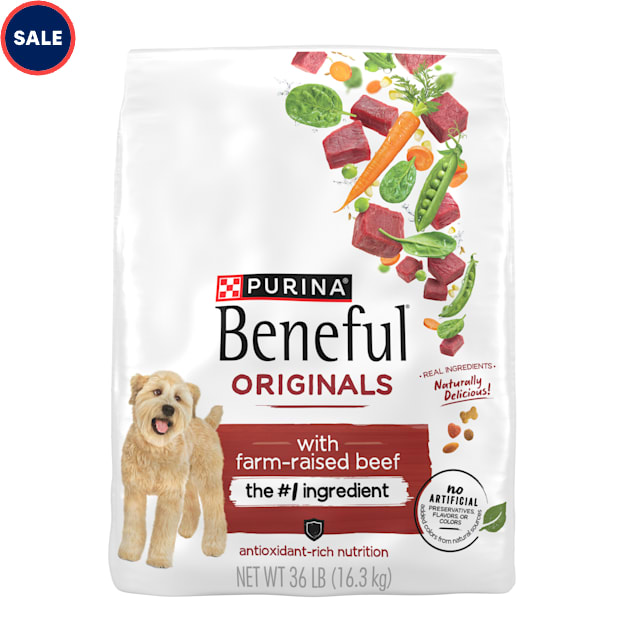 Purina Beneful Originals With Farm Raised Beef Real Meat Dog Food